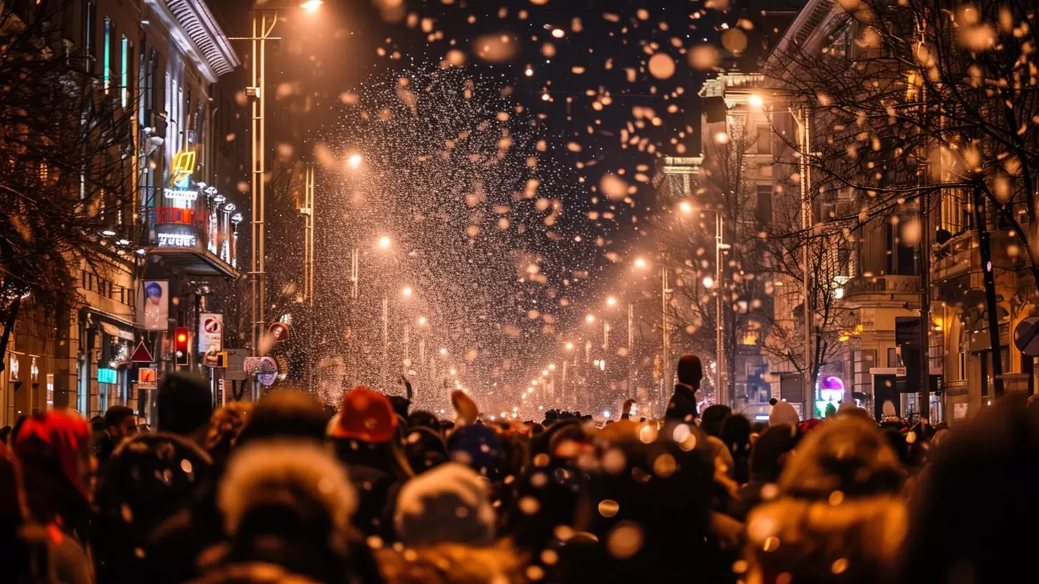 Традиция празднования старого Нового года существует не только в России