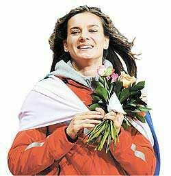Бронзовый призер Олимпиады-2012 Елена Исинбаева
