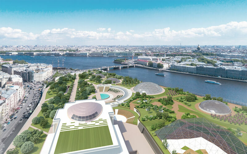 Путин поддержал проект нового парка в Санкт-Петербурге
