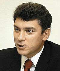 Член Политсовета СПС Борис Немцов