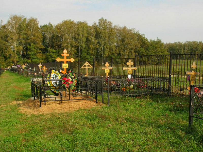 Так выглядит кладбище в Щапово сегодня