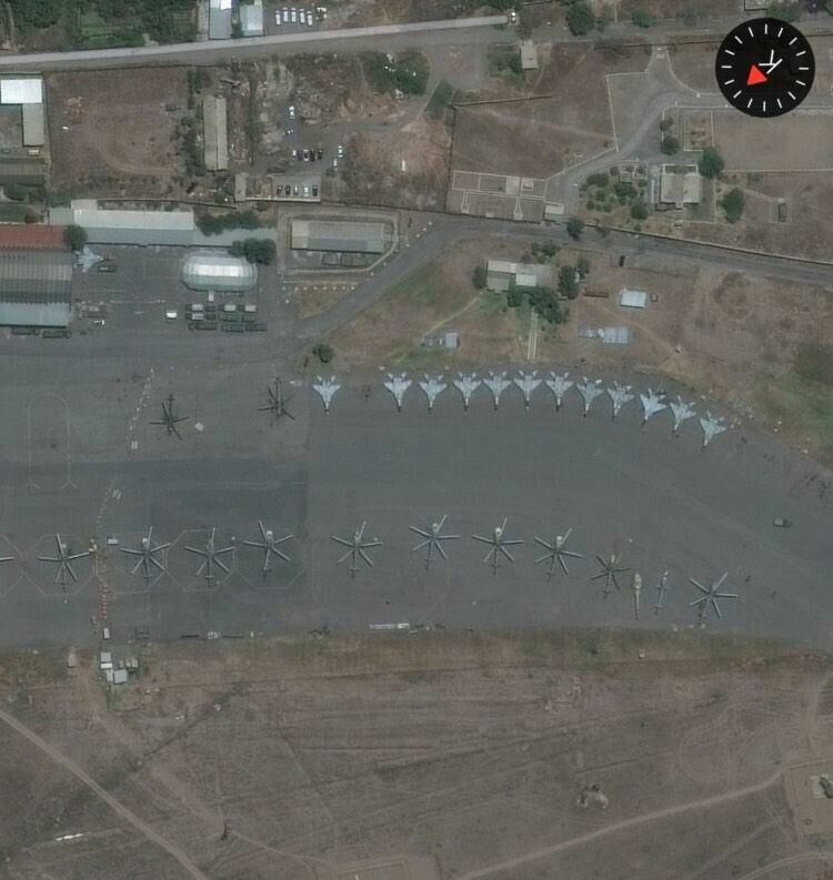 Россия перебросила в Армению более десятка истребителей МиГ-29