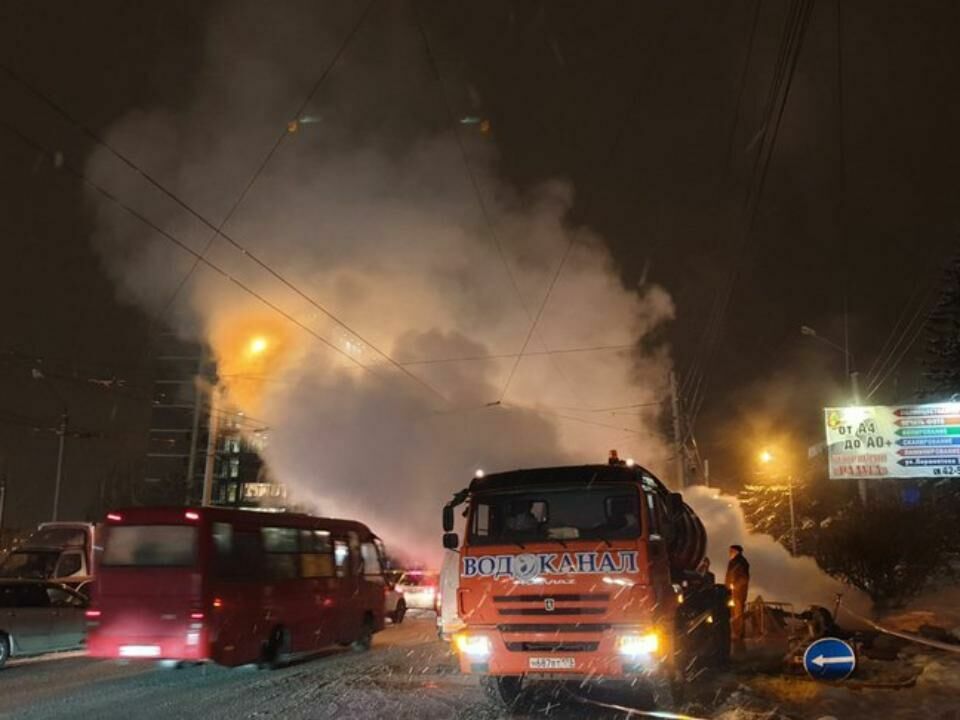 В Иркутске более ста домов остались без тепла в результате аварии