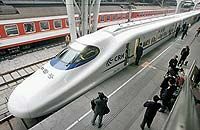Поезда в Китае стали быстрее