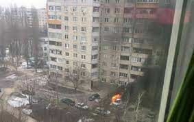 В соцсетях появилось видео обстрелов Харькова