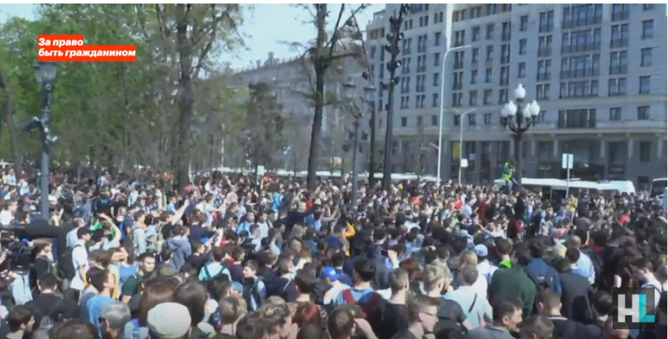 Стремительно растет число задержанных на митингах Навального