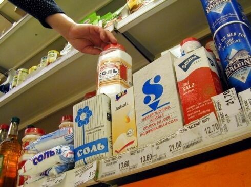 Цены на соль вырастут после запрета ее ввоза в Россию