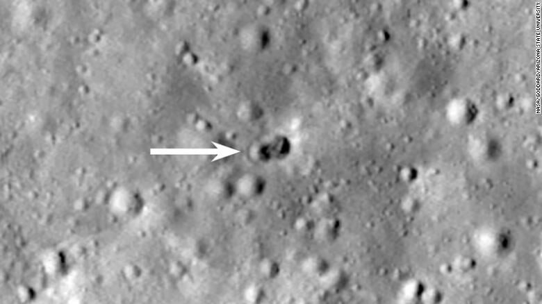 В Луну врезалась ракета неизвестного происхождения
