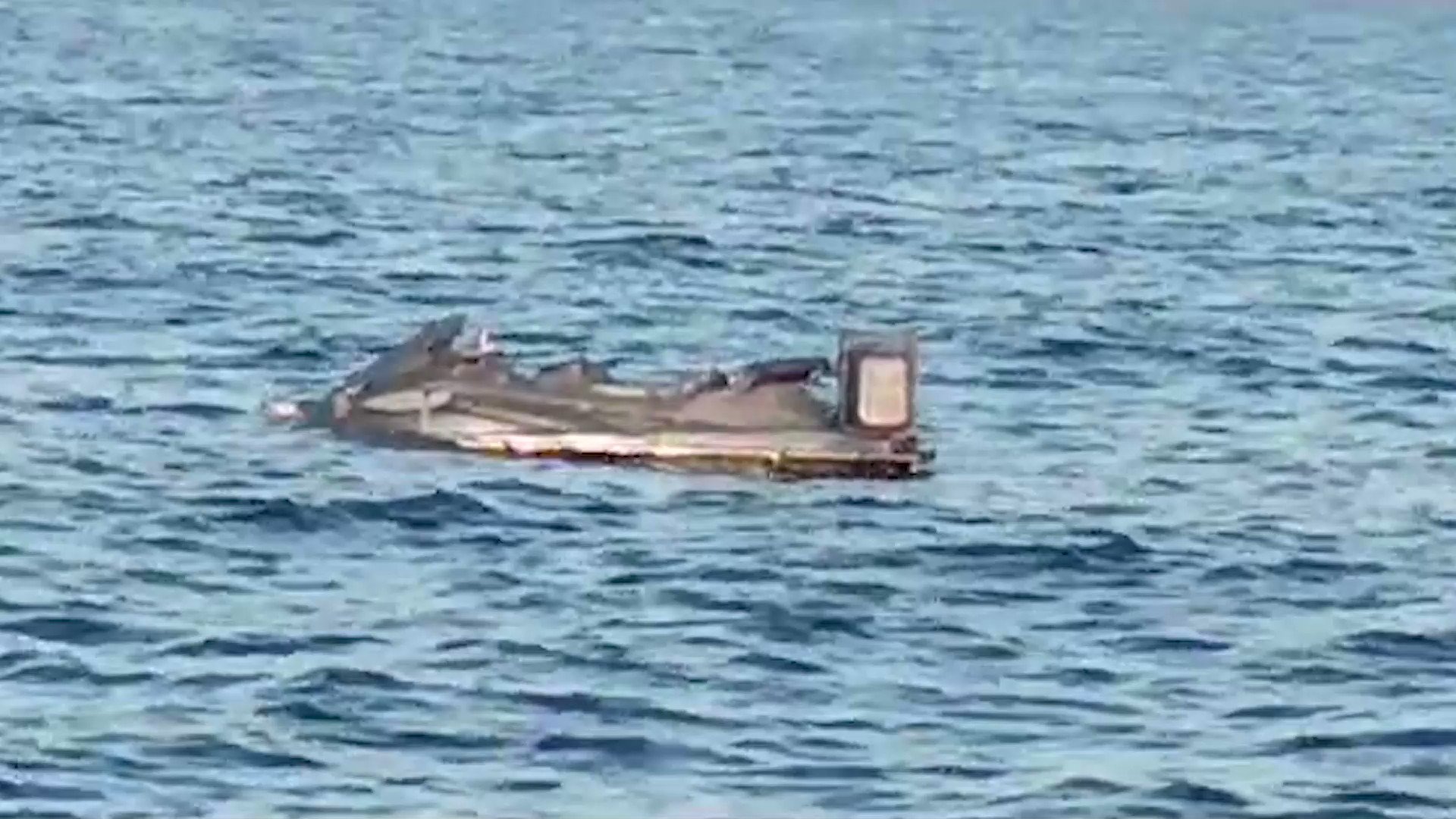 Видео: именно этот надводный дрон мог атаковать Крымский мост