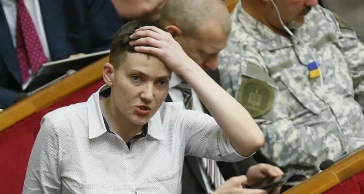 Савченко охарактеризовала работу Верховной Рады отборным матом