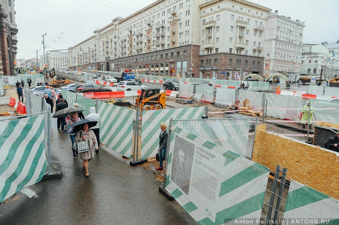 В центре Москвы стало меньше магазинов из-за программы "Моя улица"