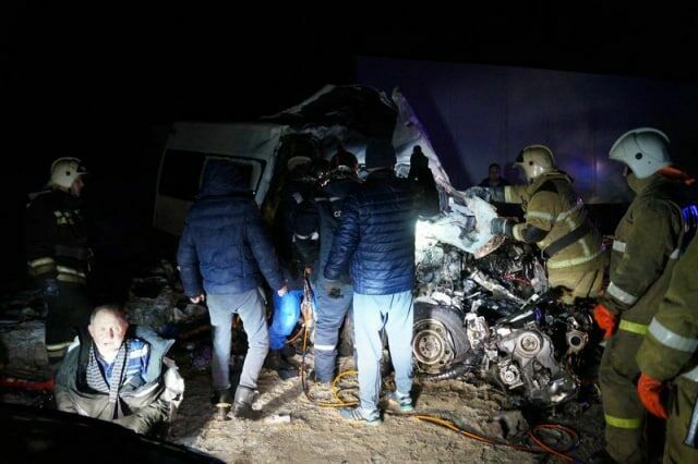 В Самарской области жертвами ДТП стали 10 пассажиров междугородней маршрутки