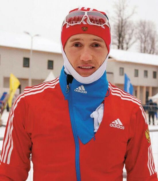 Олимпийский чемпион по лыжным гонкам Никита Крюков