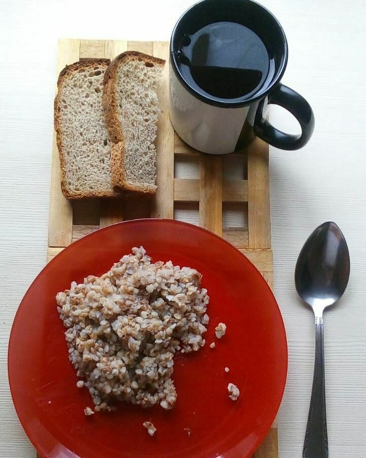 Так выглядит завтрак