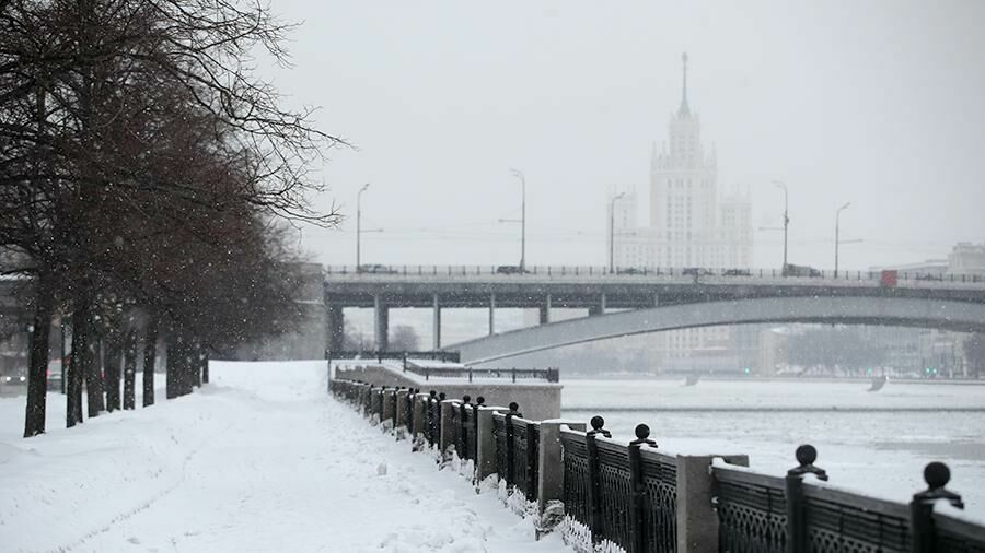Пик морозов в Москве придется на Рождество
