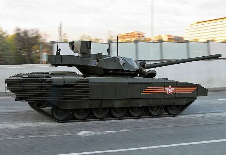 Англичане похвалили российский танк Т-14