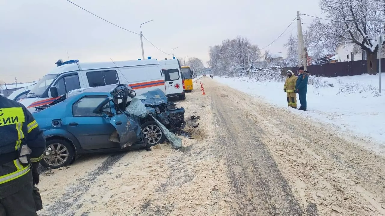 В Калужской области семь детей пострадали при аварии с экскурсионным автобусом
