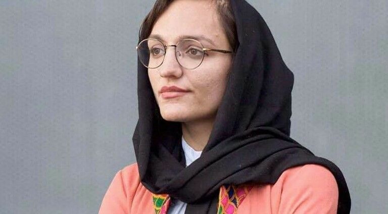 Самая молодая афганская женщина-политик Зарифа Гафари